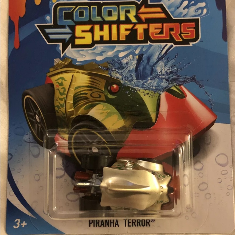 HOT WHEELS COLOR SHIFTERS PIRANHA TERROR ERROR